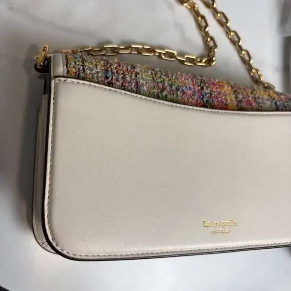 Kate Spade Dakota Tweed Small Crossbody purse - Picture 10 of 16